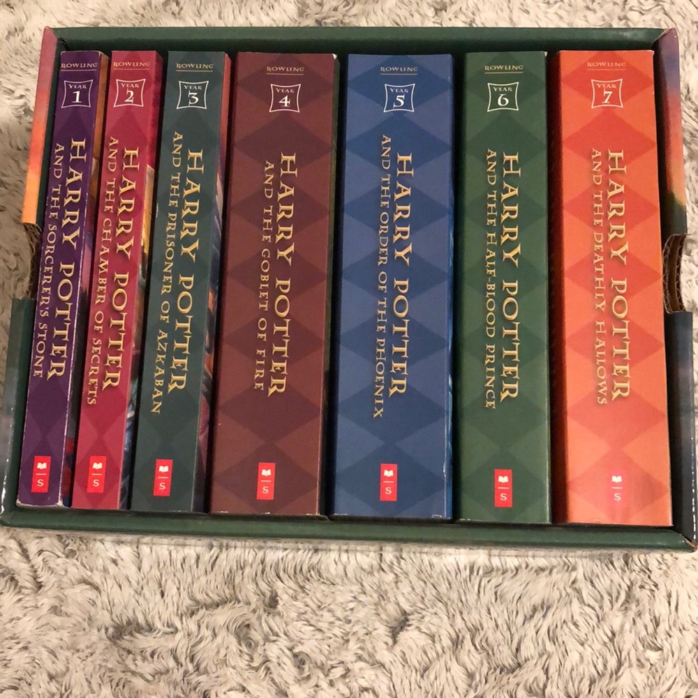 Harry Potter Complete Novel Series